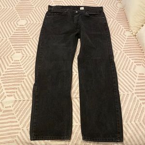 Levi Strauss 505 Straight Leg Jeans 38x30